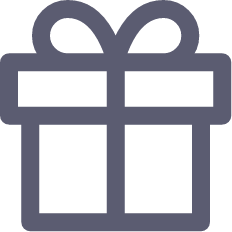 Icon feather-gift